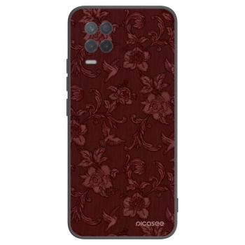 Picasee husă neagră din silicon pentru Realme 8 5G - Red Elegance