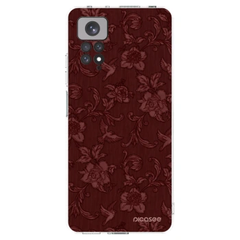 Picasee husă transparentă din silicon pentru Xiaomi Redmi Note 11 - Red Elegance