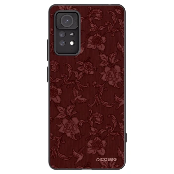 Picasee husă neagră din silicon pentru Xiaomi Redmi Note 11 Pro 5G - Red Elegance