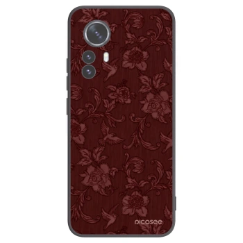 Picasee husă neagră din silicon pentru Xiaomi 12 Pro - Red Elegance