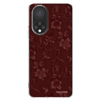 Picasee husă transparentă din silicon pentru Honor X7 - Red Elegance