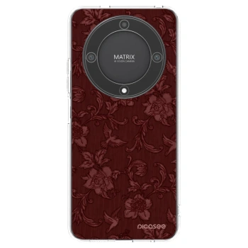 Picasee husă transparentă din silicon pentru Honor Magic5 Lite 5G - Red Elegance