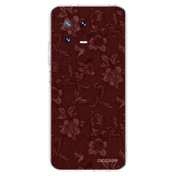 Picasee husă transparentă din silicon pentru Xiaomi 13 Pro - Red Elegance