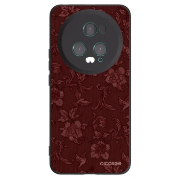 Picasee husă neagră din silicon pentru Honor Magic5 Pro - Red Elegance