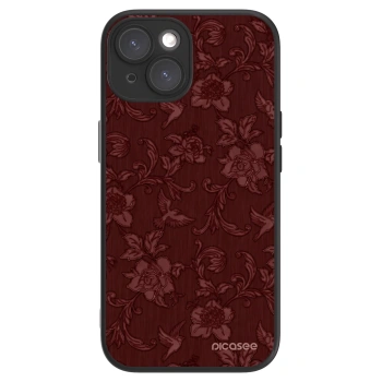 Picasee ULTIMATE CASE MagSafe pentru Apple iPhone 15 - Red Elegance