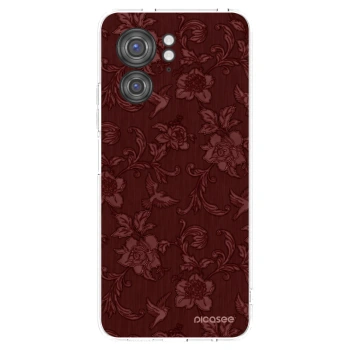 Picasee husă transparentă din silicon pentru Motorola Edge 40 - Red Elegance