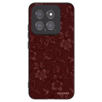 Picasee husă neagră din silicon pentru Xiaomi 14 - Red Elegance