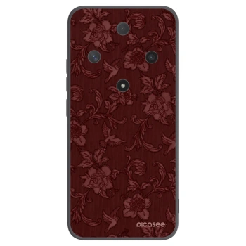 Picasee husă neagră din silicon pentru Honor Magic6 Lite 5G - Red Elegance