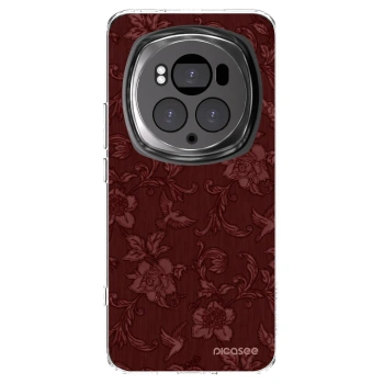 Picasee husă transparentă din silicon pentru Honor Magic6 Pro - Red Elegance