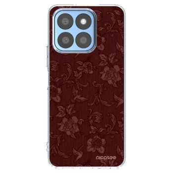 Picasee husă transparentă din silicon pentru Honor X8b - Red Elegance