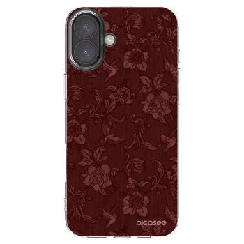 Picasee husă transparentă din silicon pentru Apple iPhone 16 Plus - Red Elegance