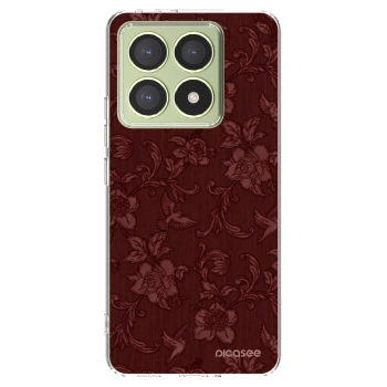 Picasee husă transparentă din silicon pentru Xiaomi 14T - Red Elegance