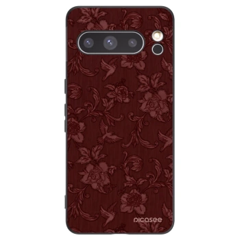 Picasee husă neagră din silicon pentru Google Pixel 8 Pro - Red Elegance