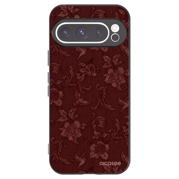 Picasee husă neagră din silicon pentru Google Pixel 9 Pro - Red Elegance
