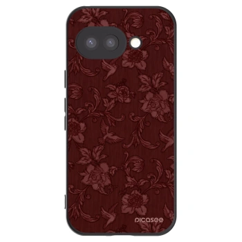 Picasee husă neagră din silicon pentru Google Pixel 9a - Red Elegance