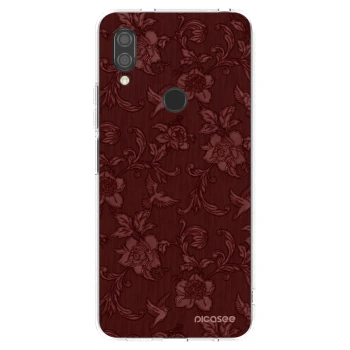 Picasee husă transparentă din silicon pentru Xiaomi Redmi 7 - Red Elegance