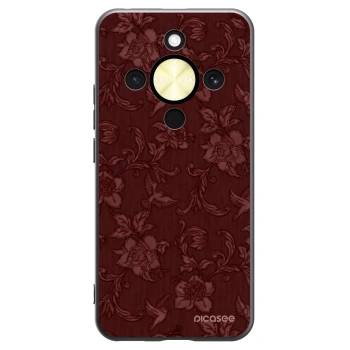 Picasee husă neagră din silicon pentru Honor Magic8 Lite 5G - Red Elegance