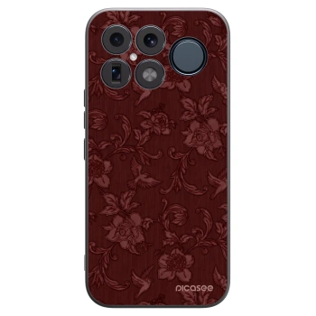 Picasee husă neagră din silicon pentru Xiaomi Poco F8 Ultra - Red Elegance