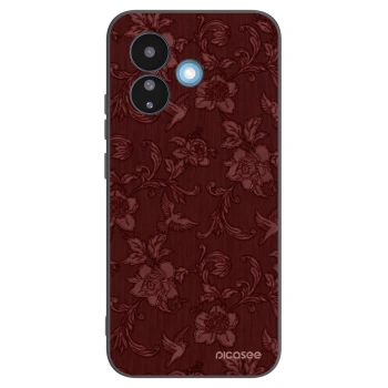 Picasee husă neagră din silicon pentru Xiaomi Redmi Note 17 Pro 5G - Red Elegance