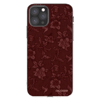 Picasee husă transparentă din silicon pentru Apple iPhone 11 Pro - Red Elegance