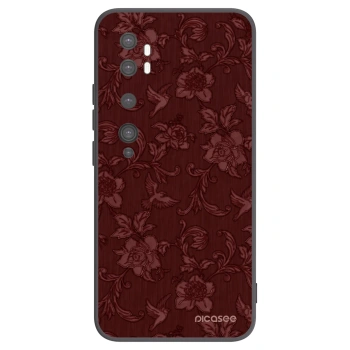 Picasee husă neagră din silicon pentru Xiaomi Mi Note 10 (Pro) - Red Elegance