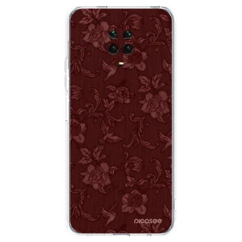Picasee husă transparentă din silicon pentru Xiaomi Redmi Note 9S - Red Elegance