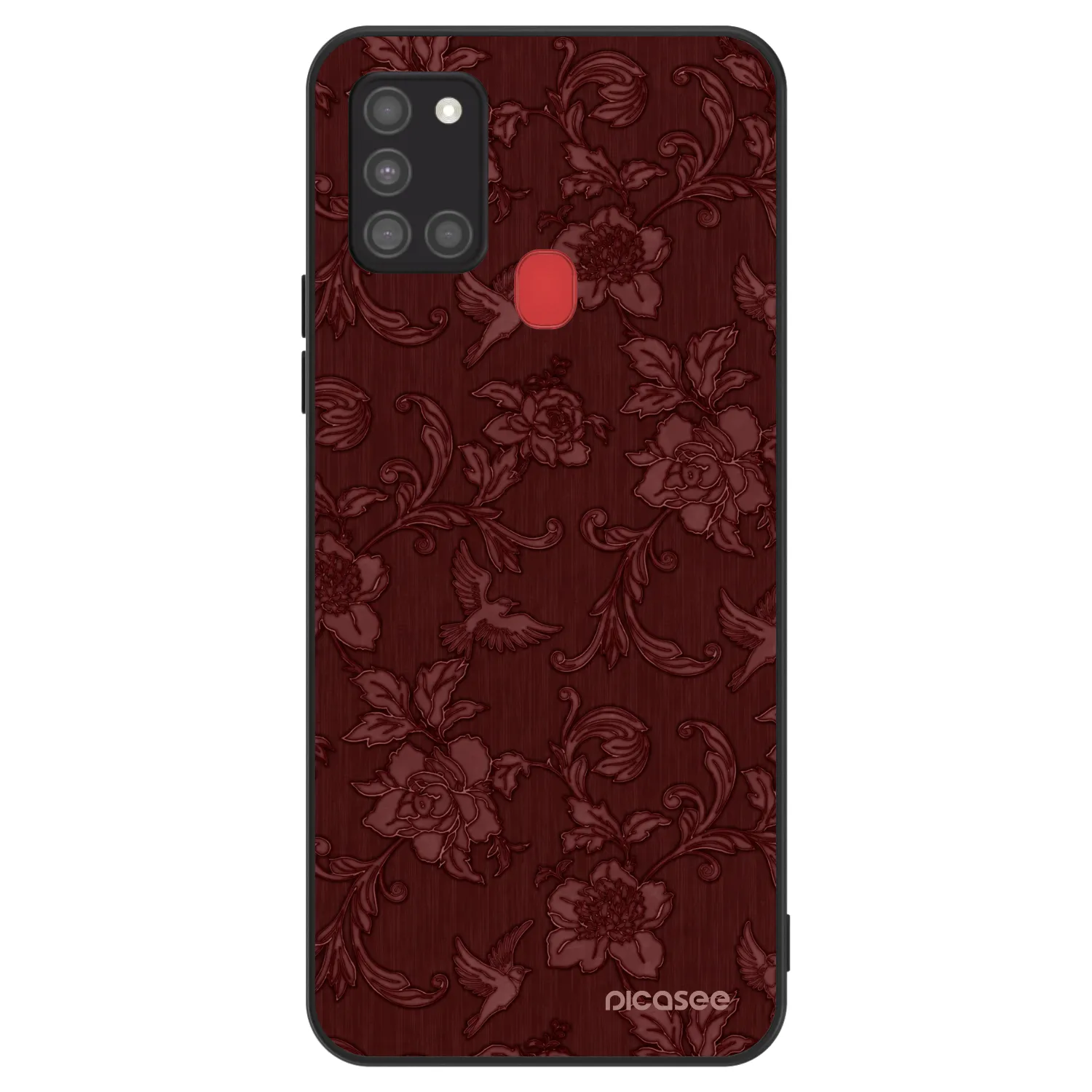 Picasee ULTIMATE CASE pentru Samsung Galaxy A21s - Red Elegance