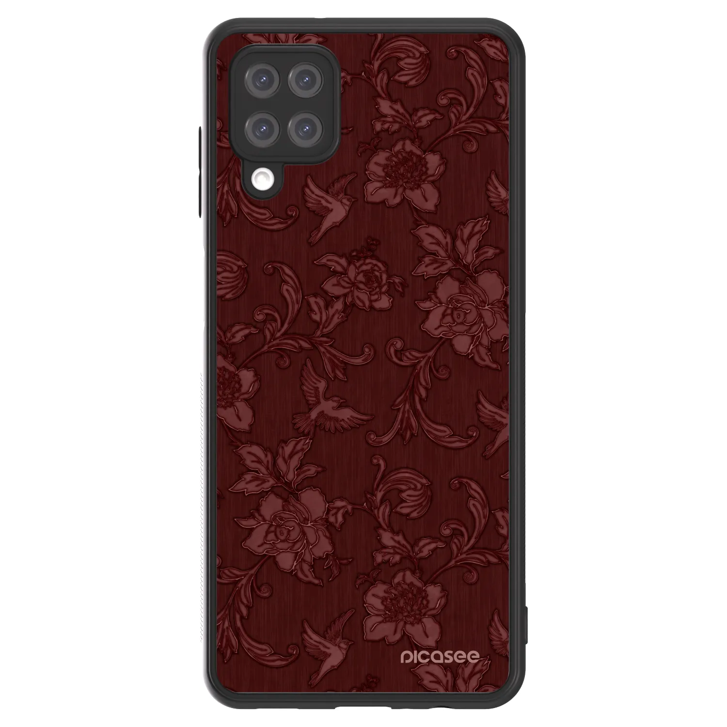 Picasee ULTIMATE CASE pentru Samsung Galaxy A12 A125F - Red Elegance