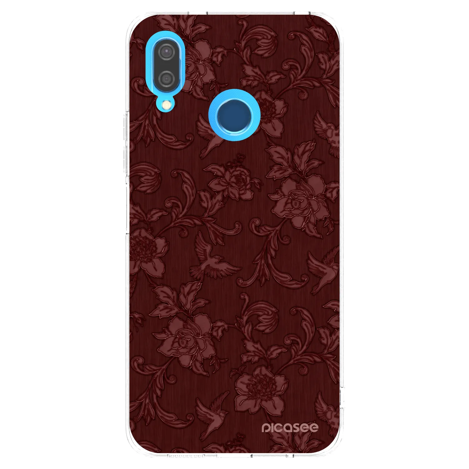 Picasee husă transparentă din silicon pentru Huawei P20 Lite - Red Elegance