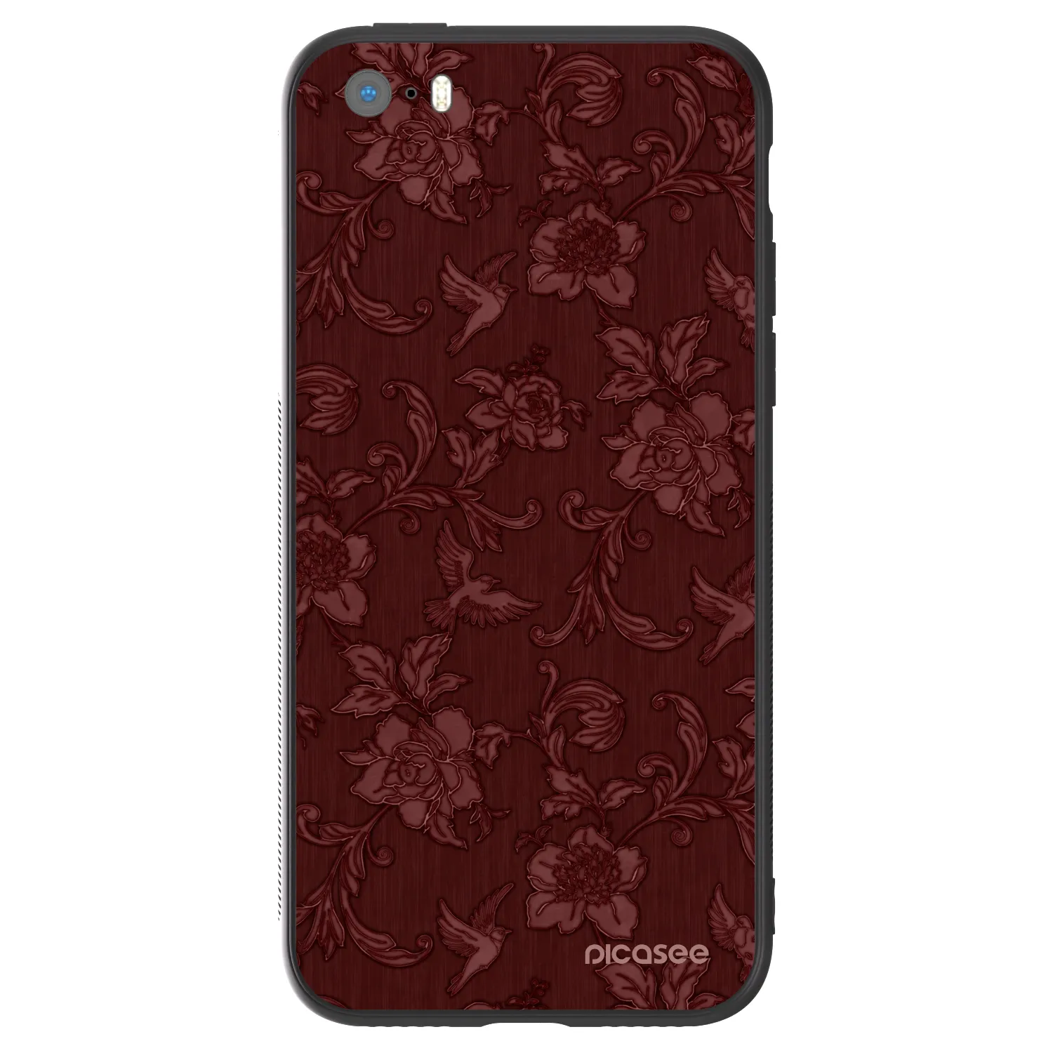 Picasee ULTIMATE CASE pentru Apple iPhone 5/5S/SE - Red Elegance