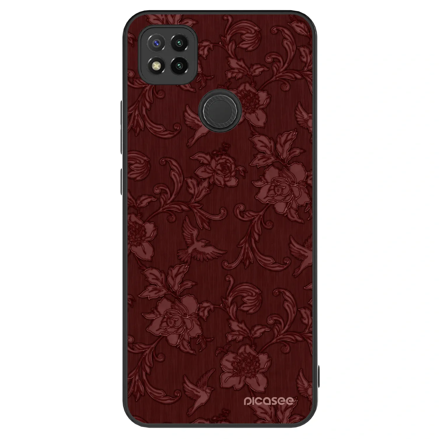 Picasee ULTIMATE CASE pentru Xiaomi Redmi 9C - Red Elegance