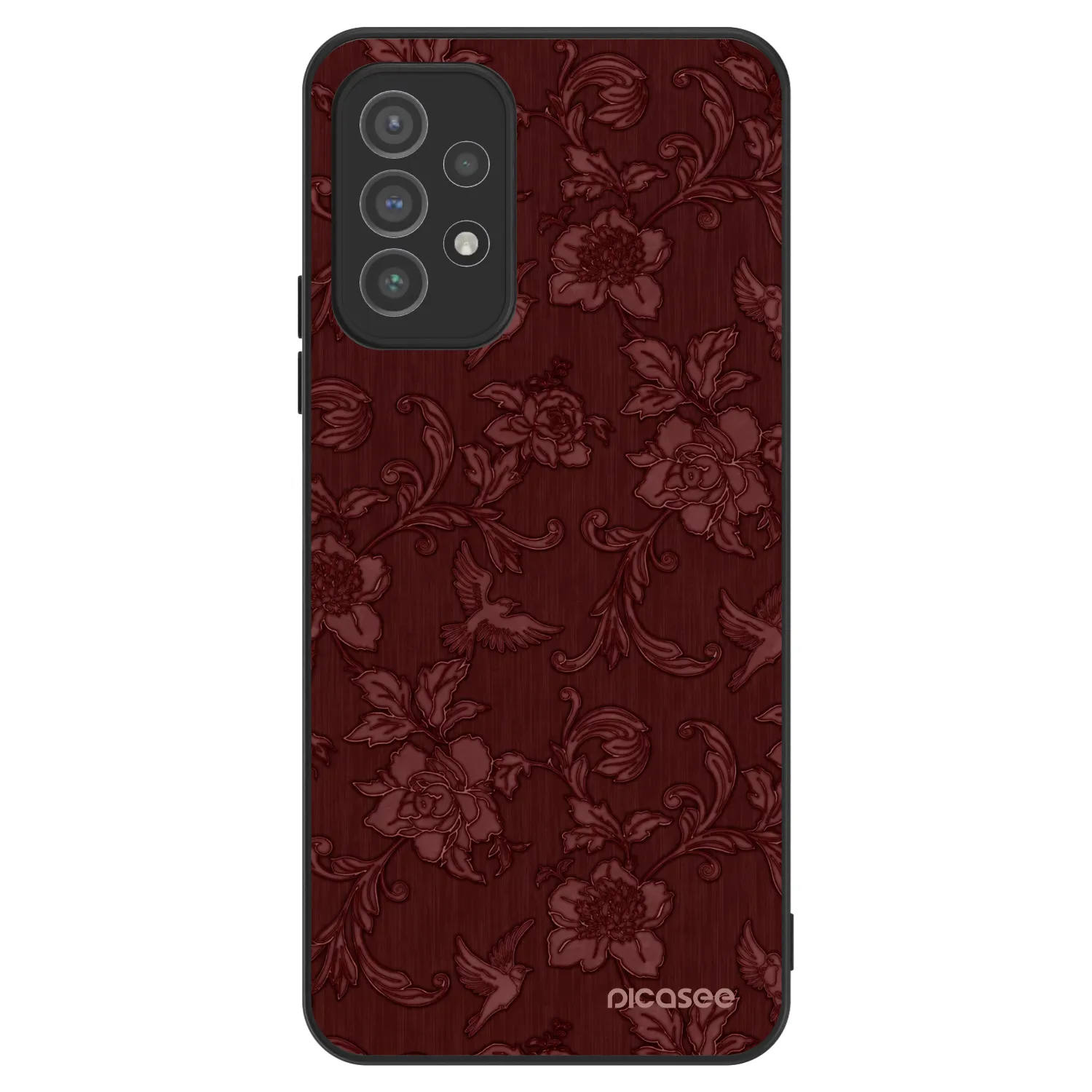 Picasee ULTIMATE CASE pentru Samsung Galaxy A72 A725F - Red Elegance