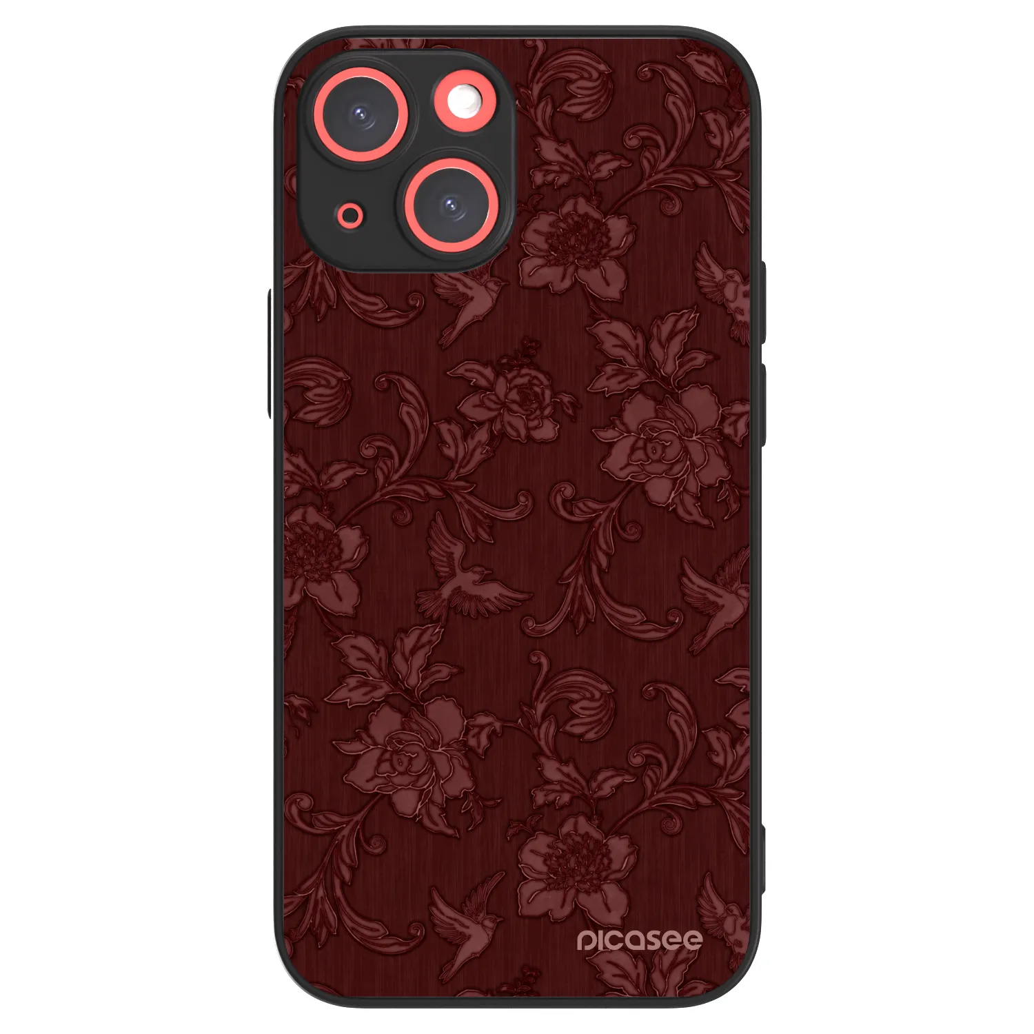 Picasee ULTIMATE CASE pentru Apple iPhone 13 mini - Red Elegance