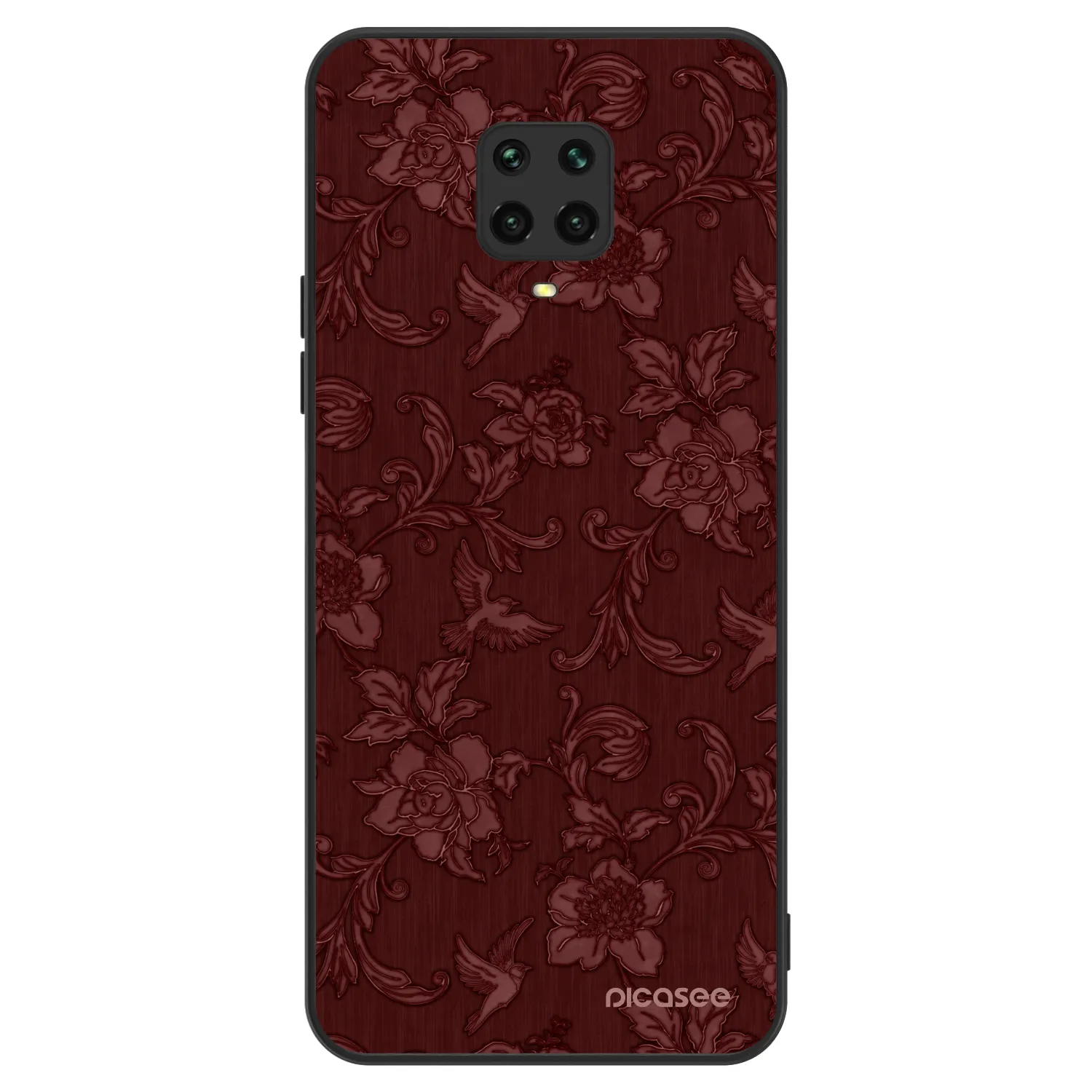 Picasee ULTIMATE CASE pentru Xiaomi Redmi Note 9S - Red Elegance