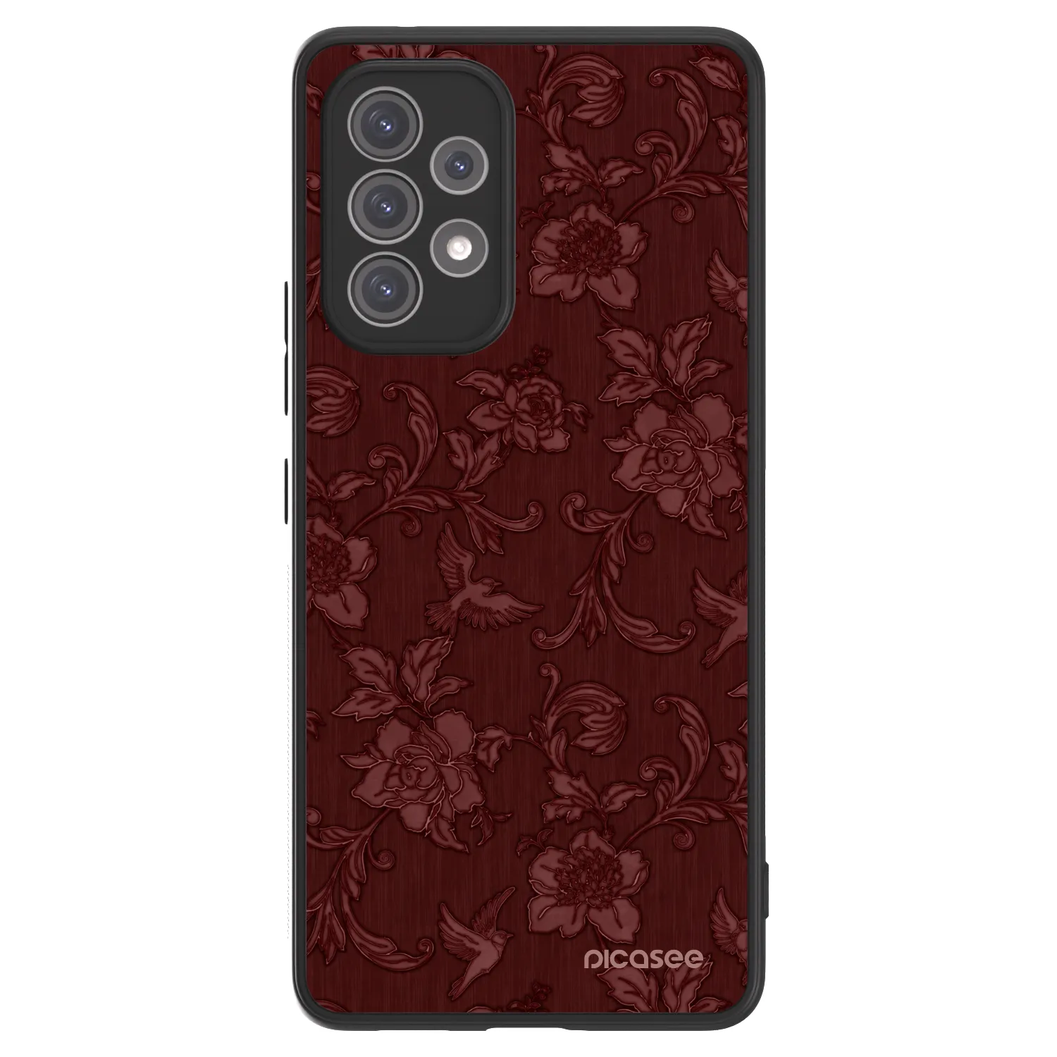 Picasee ULTIMATE CASE pentru Samsung Galaxy A52s 5G A528B - Red Elegance