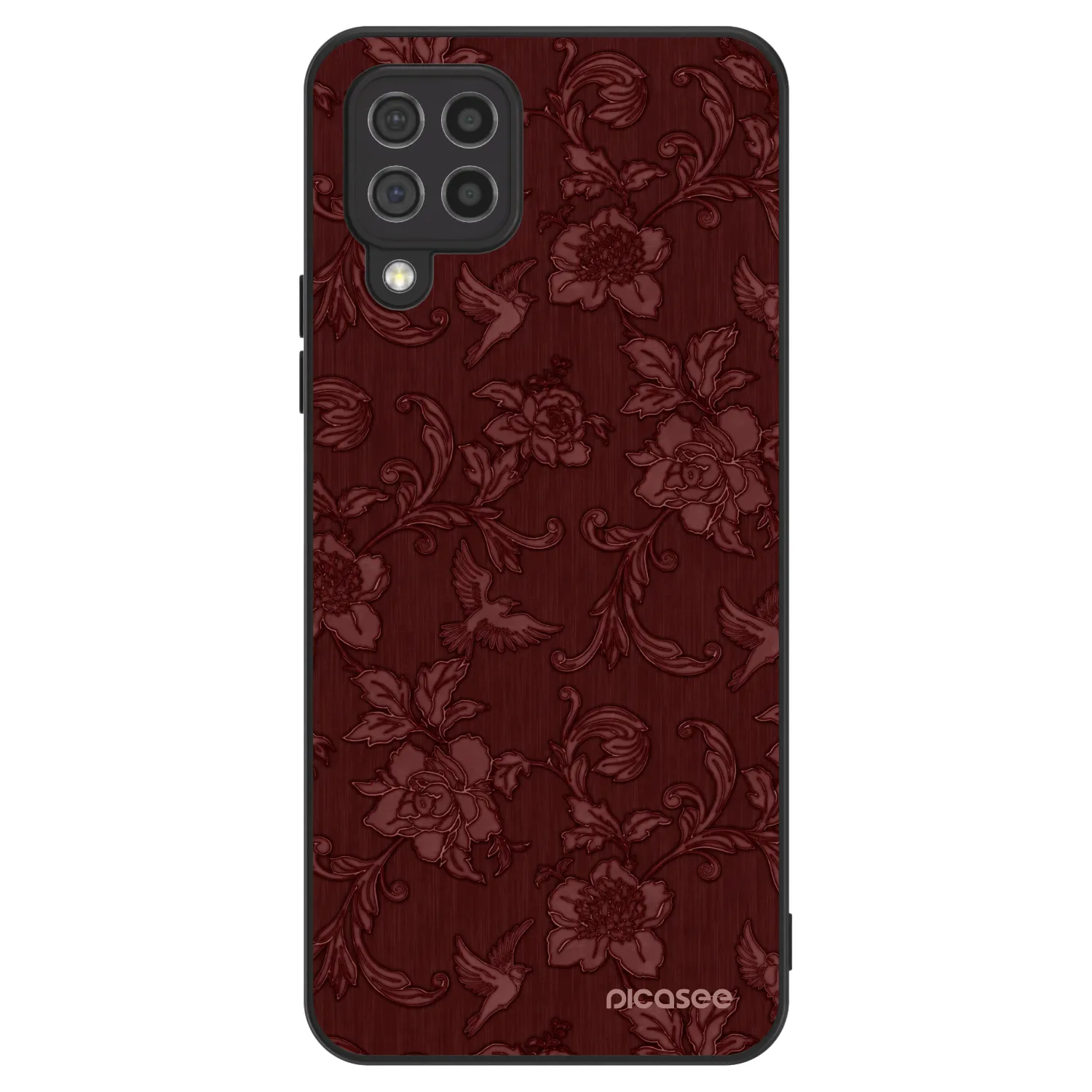 Picasee ULTIMATE CASE pentru Samsung Galaxy A22 A225F 4G - Red Elegance