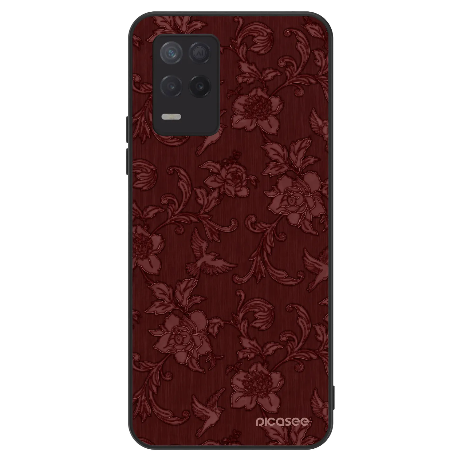 Picasee ULTIMATE CASE pentru Realme 8 5G - Red Elegance