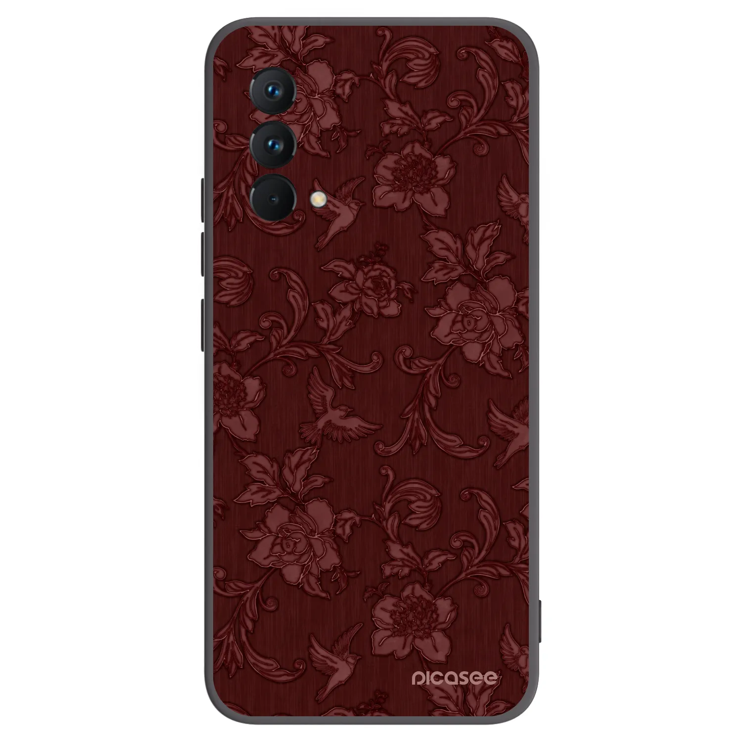 Picasee husă neagră din silicon pentru Realme GT Master Edition 5G - Red Elegance