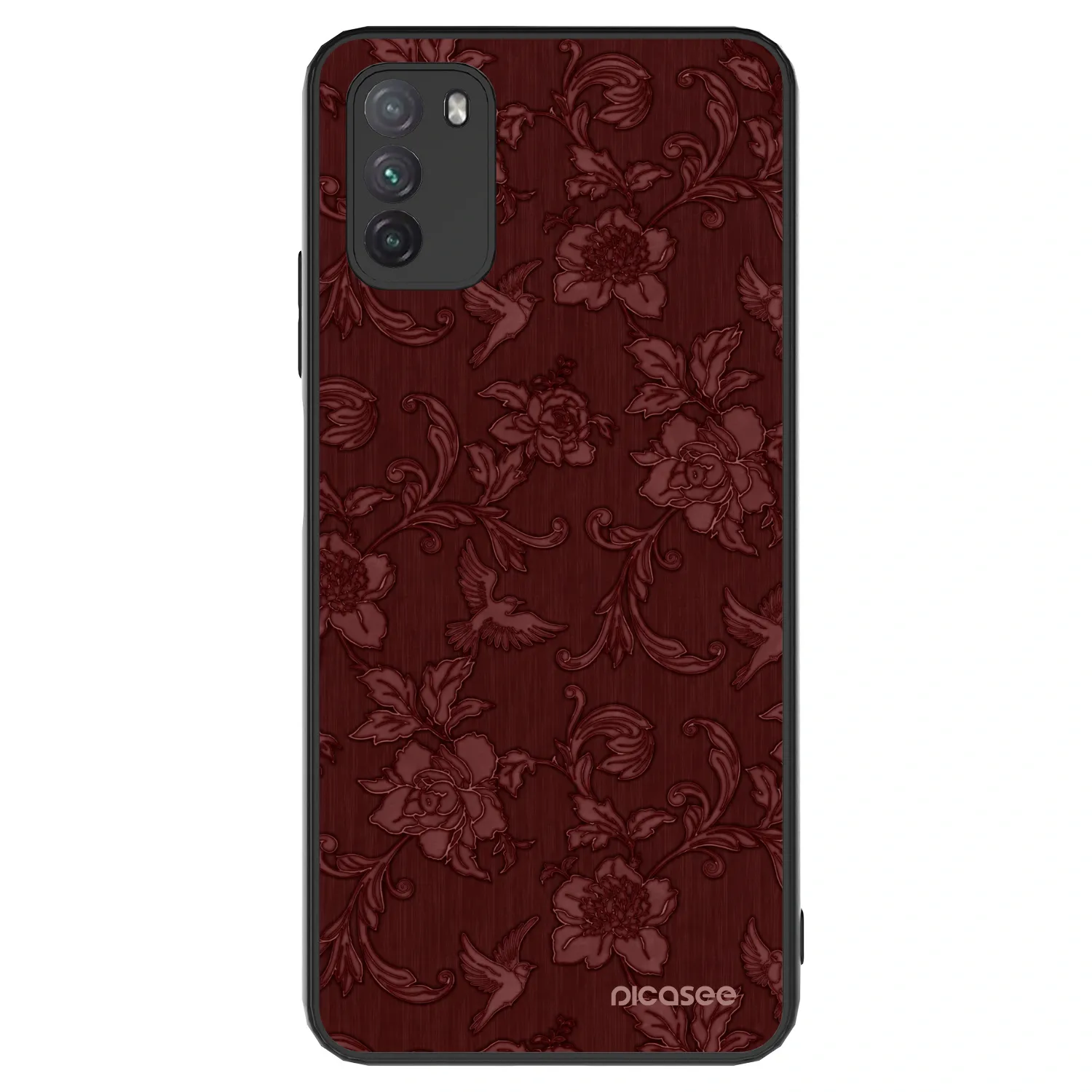 Picasee ULTIMATE CASE pentru Xiaomi Poco M3 - Red Elegance