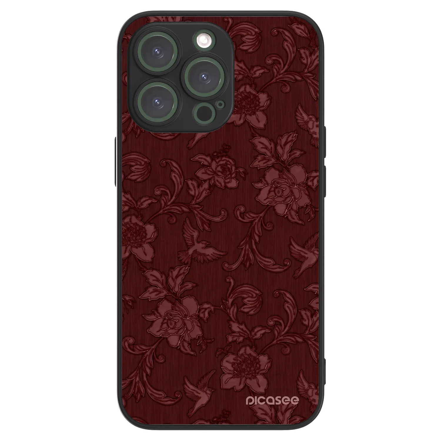 Picasee ULTIMATE CASE MagSafe pentru Apple iPhone 13 Pro - Red Elegance