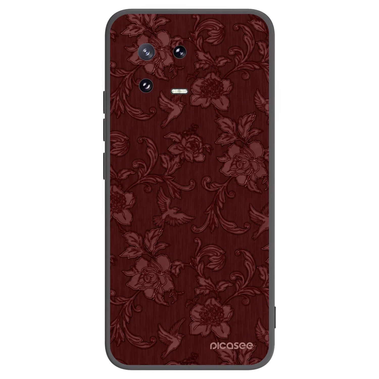Picasee husă neagră din silicon pentru Xiaomi 13 Pro - Red Elegance