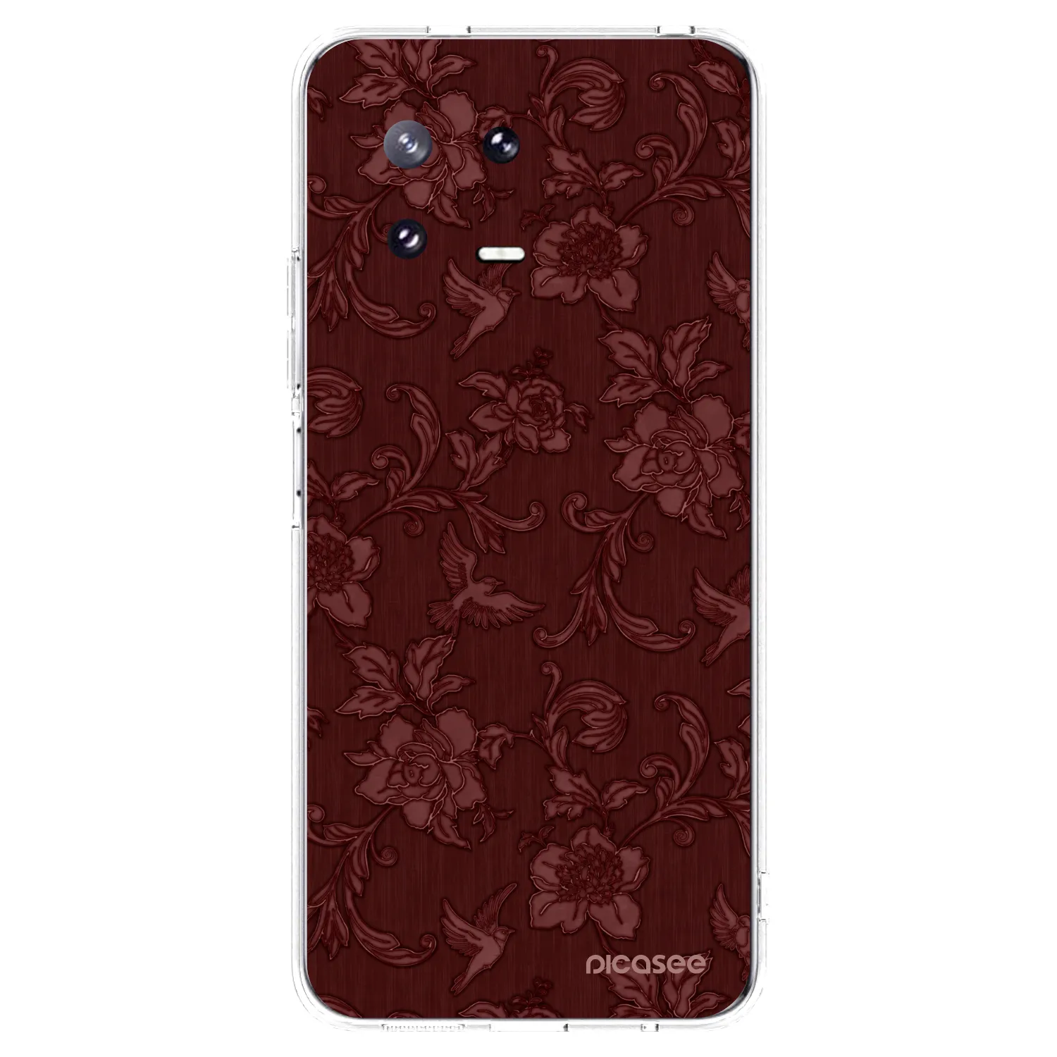 Picasee husă transparentă din silicon pentru Xiaomi 13 Pro - Red Elegance