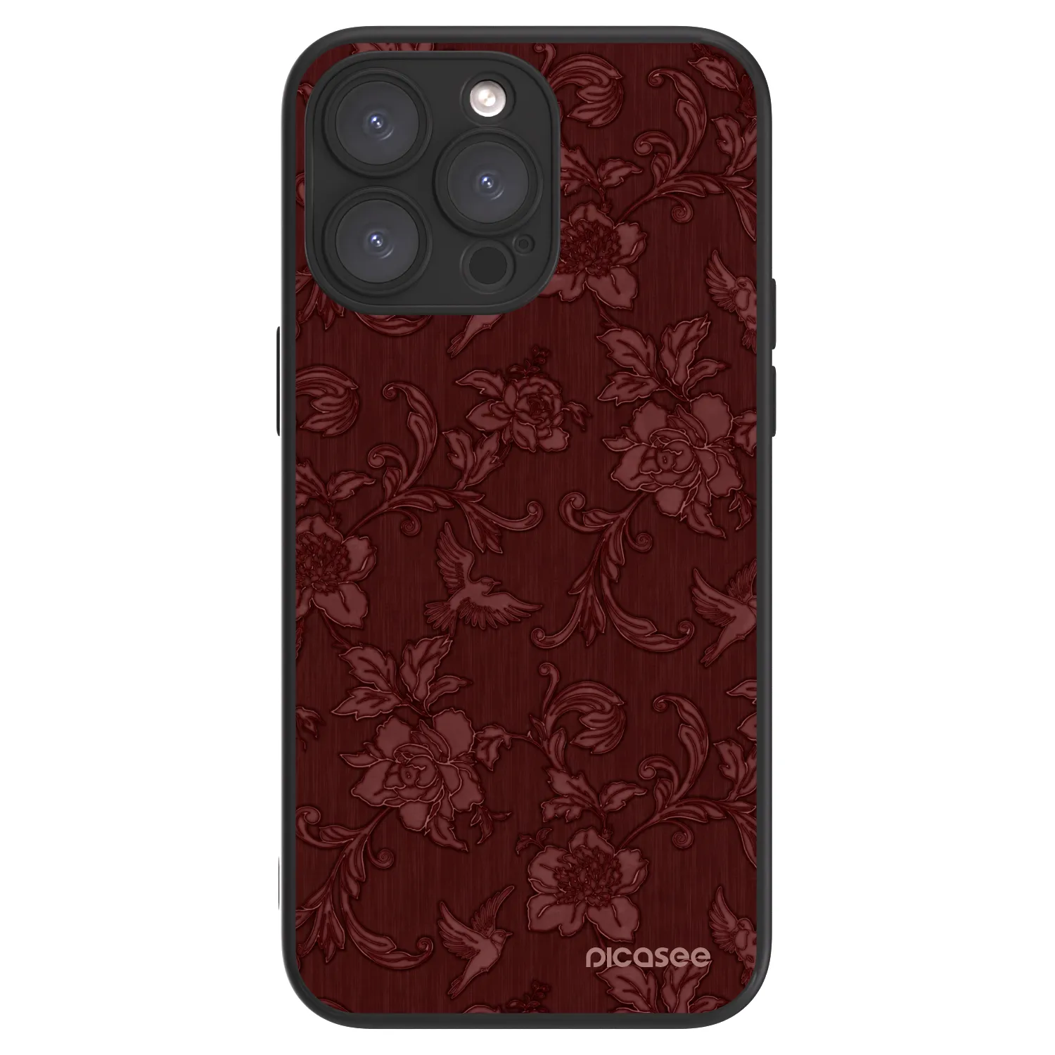 Picasee ULTIMATE CASE pentru Apple iPhone 15 Pro Max - Red Elegance