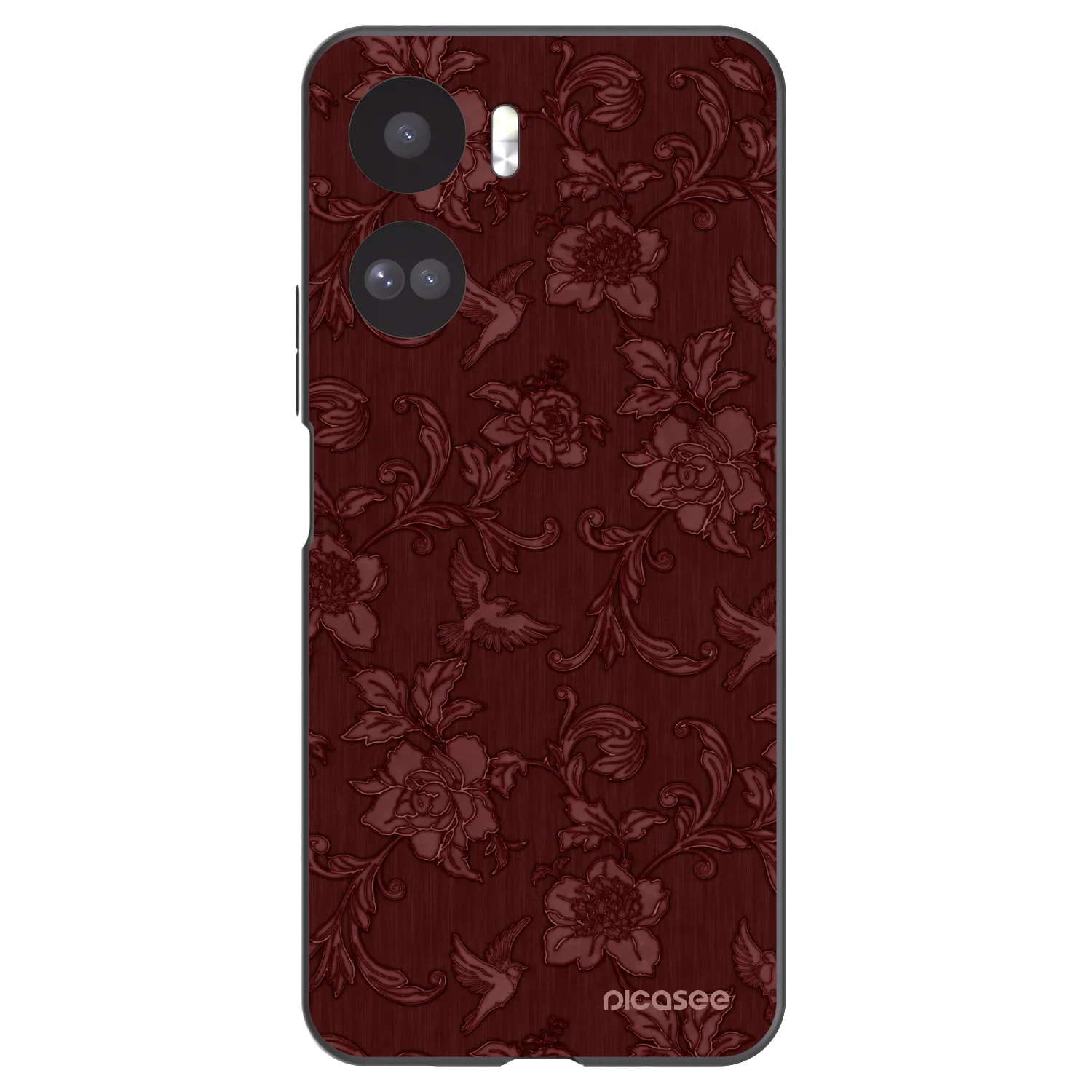 Picasee husă neagră din silicon pentru Honor 90 Lite 5G - Red Elegance