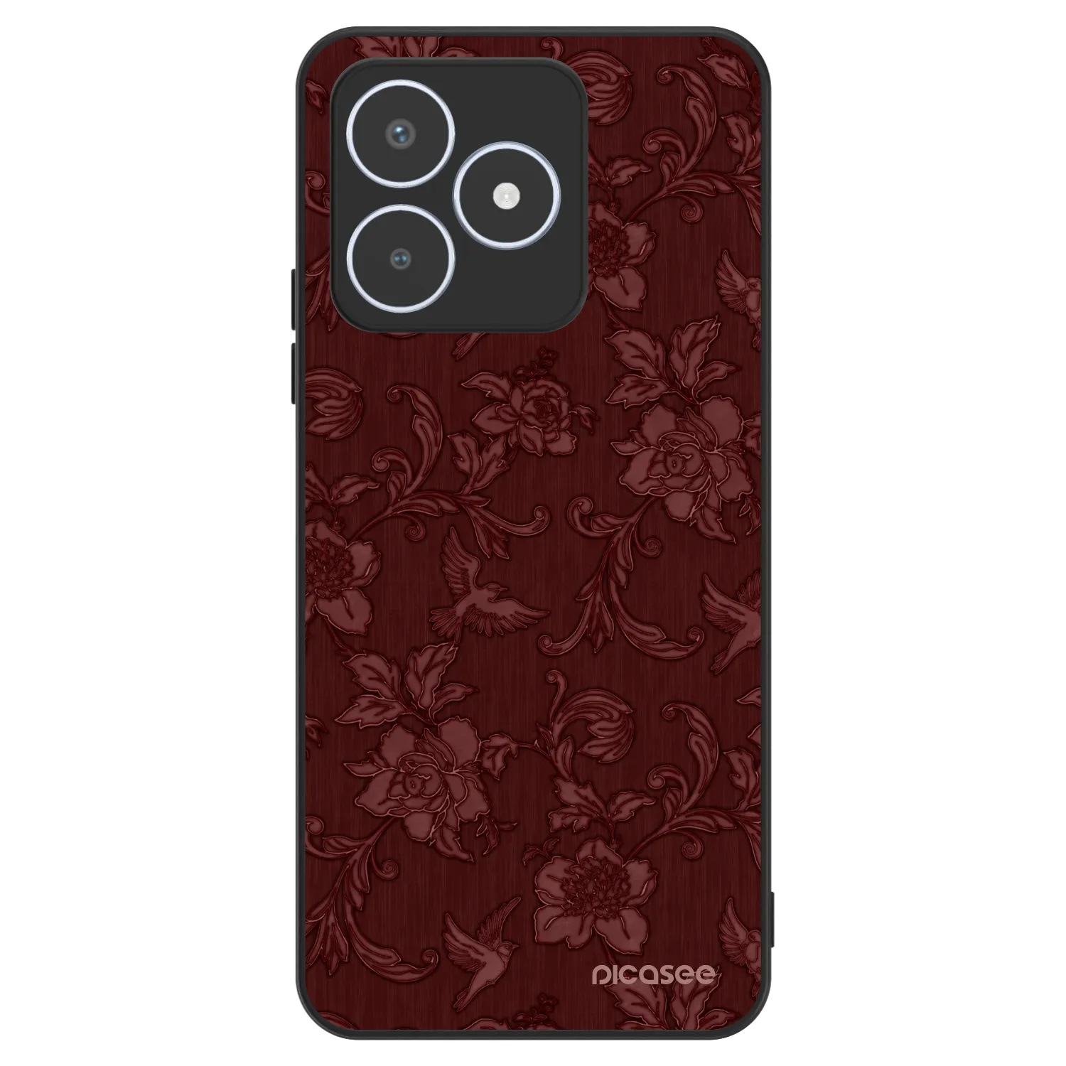 Picasee ULTIMATE CASE pentru Realme C53 - Red Elegance