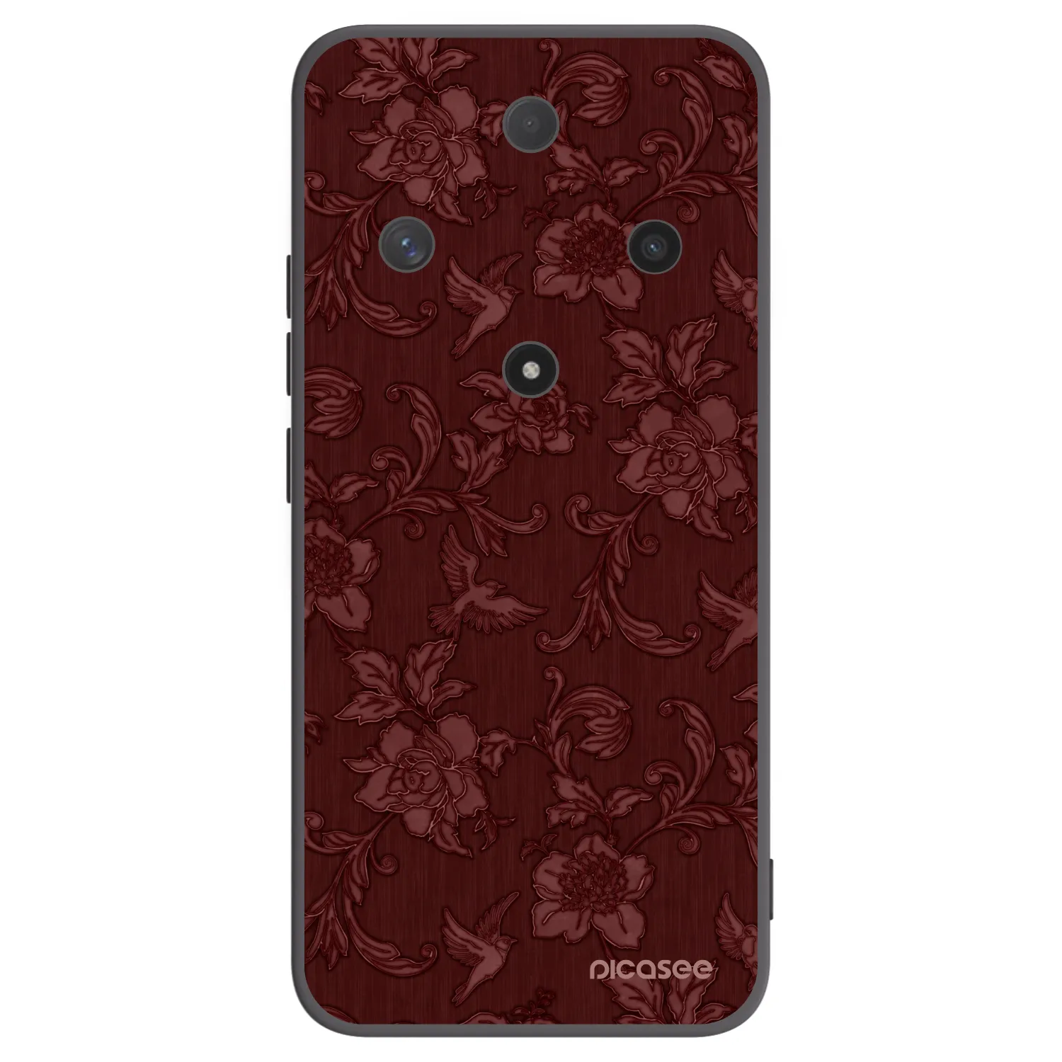 Picasee husă neagră din silicon pentru Honor Magic6 Lite 5G - Red Elegance