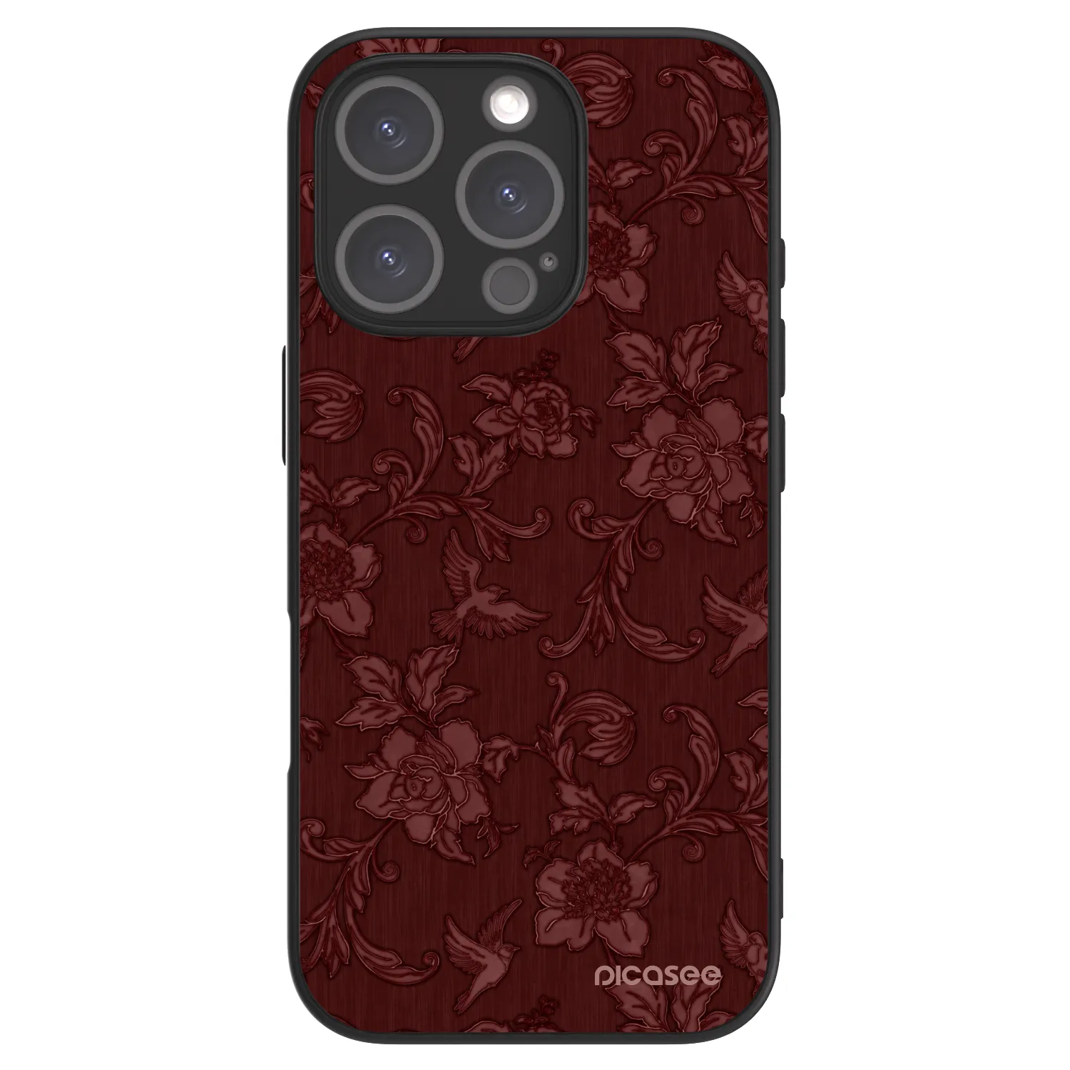 Picasee ULTIMATE CASE MagSafe pentru Apple iPhone 16 Pro - Red Elegance