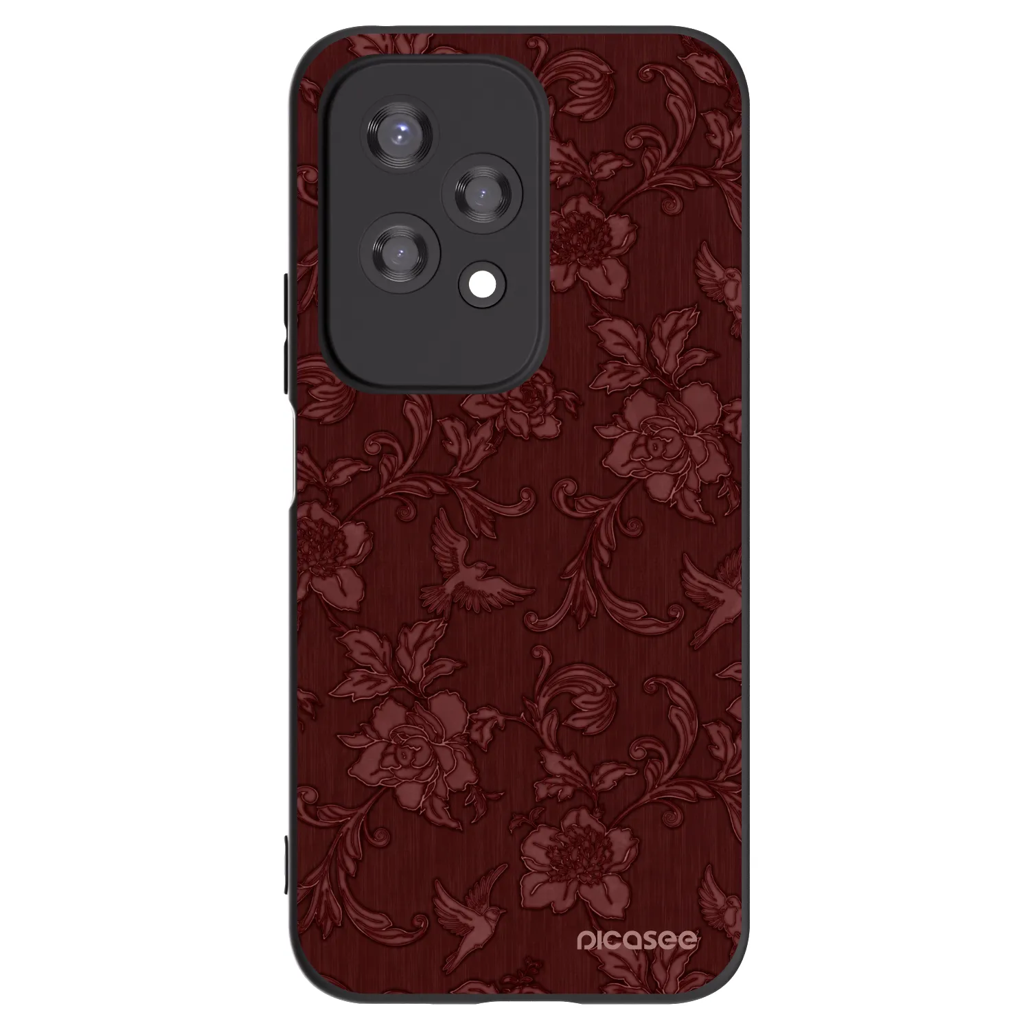 Picasee husă neagră din silicon pentru Honor 200 Lite - Red Elegance