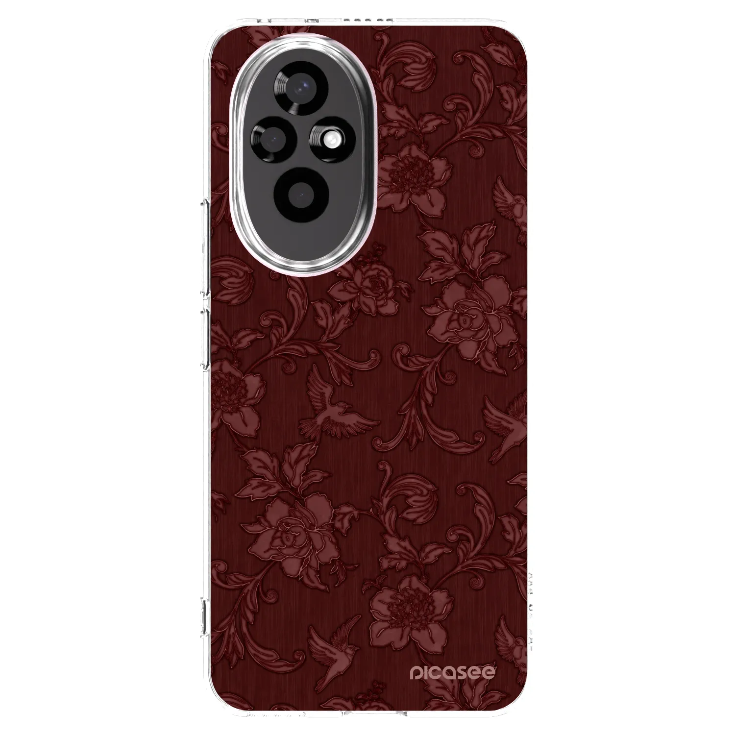 Picasee husă transparentă din silicon pentru Honor 200 Pro 5G - Red Elegance