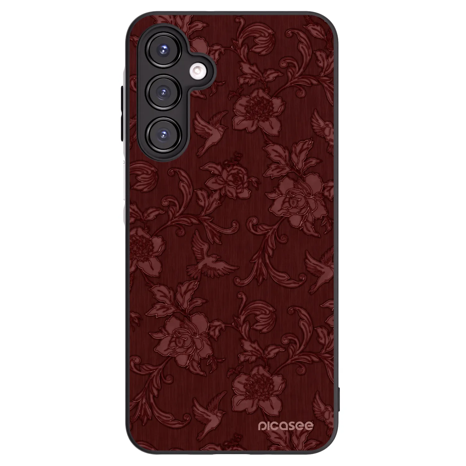Picasee husă neagră din silicon pentru Samsung Galaxy A16 5G - Red Elegance